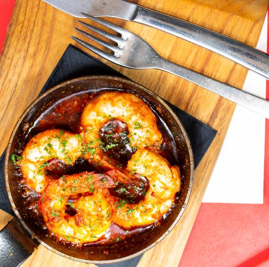 Prawns tapas deals