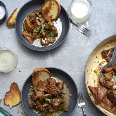 Pork Sausage and Pine Mushroom Ragu