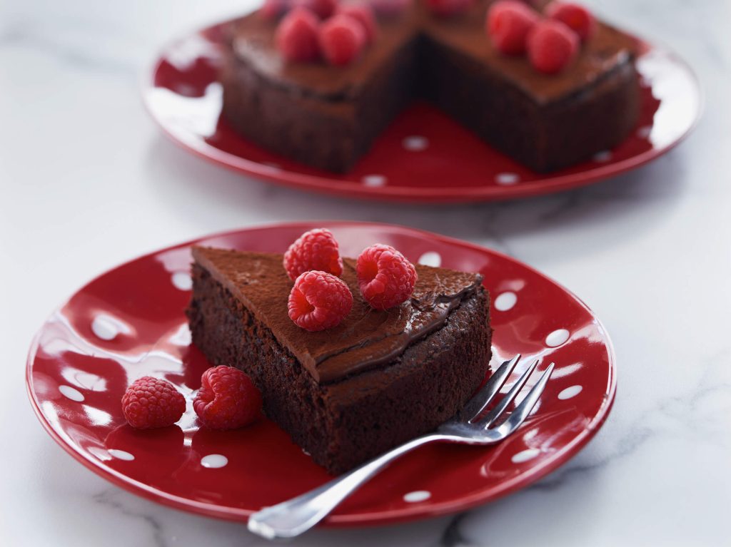 Chocolate Velvet Cake with Chocolate Ganache - Moro Olive Oil